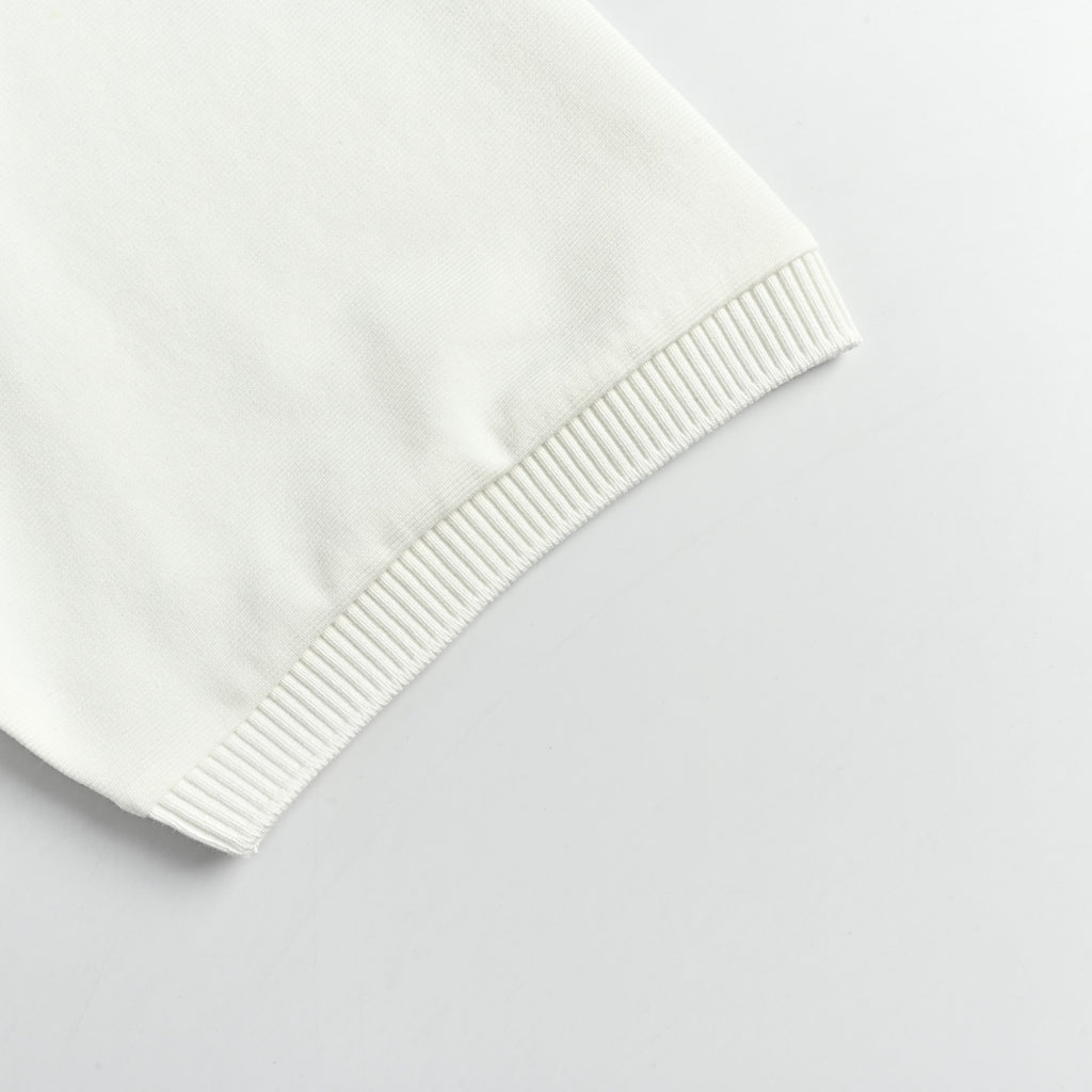 Thom Browne TB Red Stripe Yarn-Dyed Crewneck Short Sleeve T-Shirt