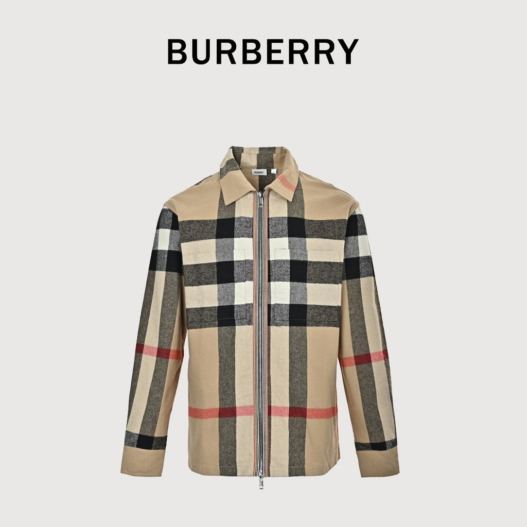 Burberry BBR Large Check Shirt Jacket