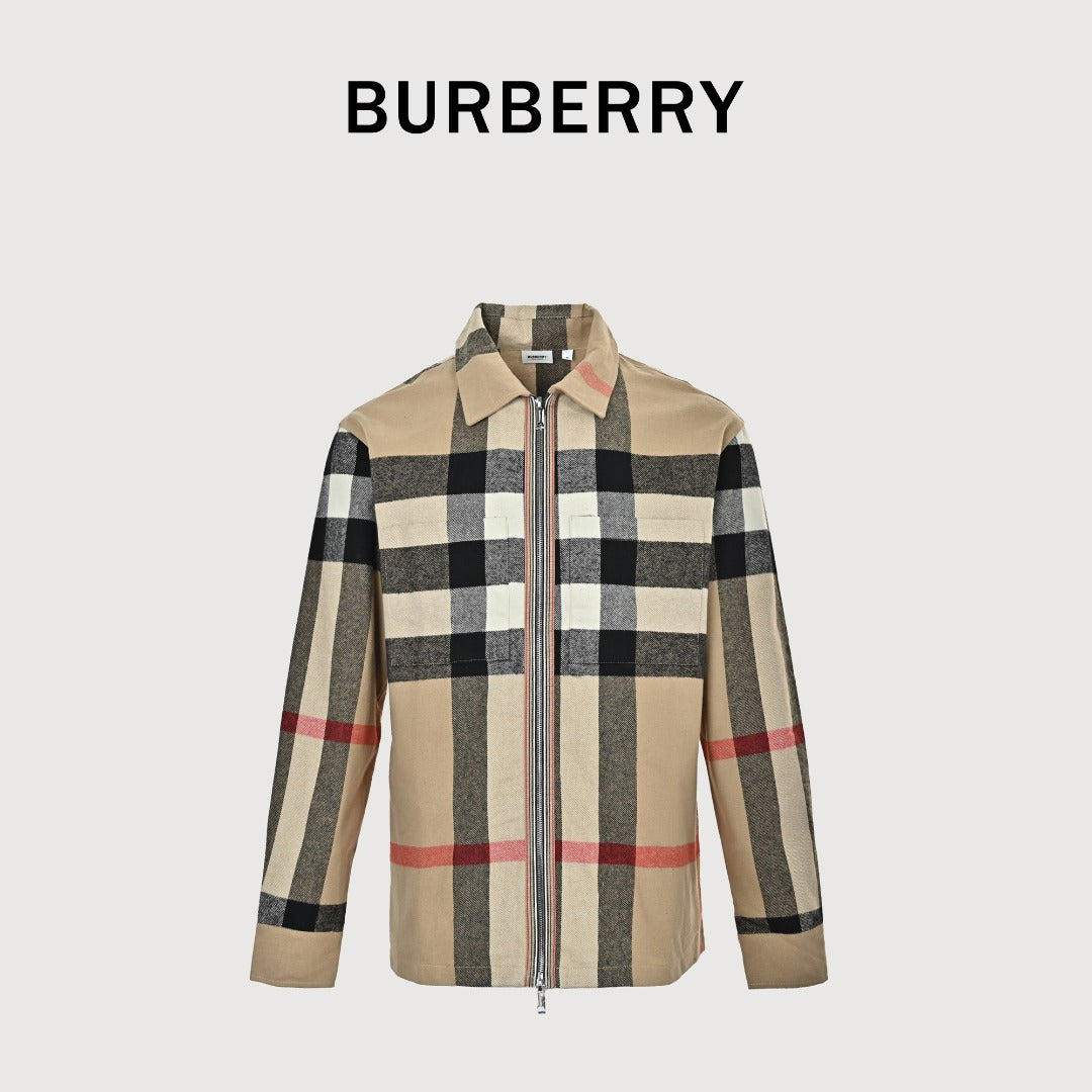 Burberry BBR Large Check Shirt Jacket