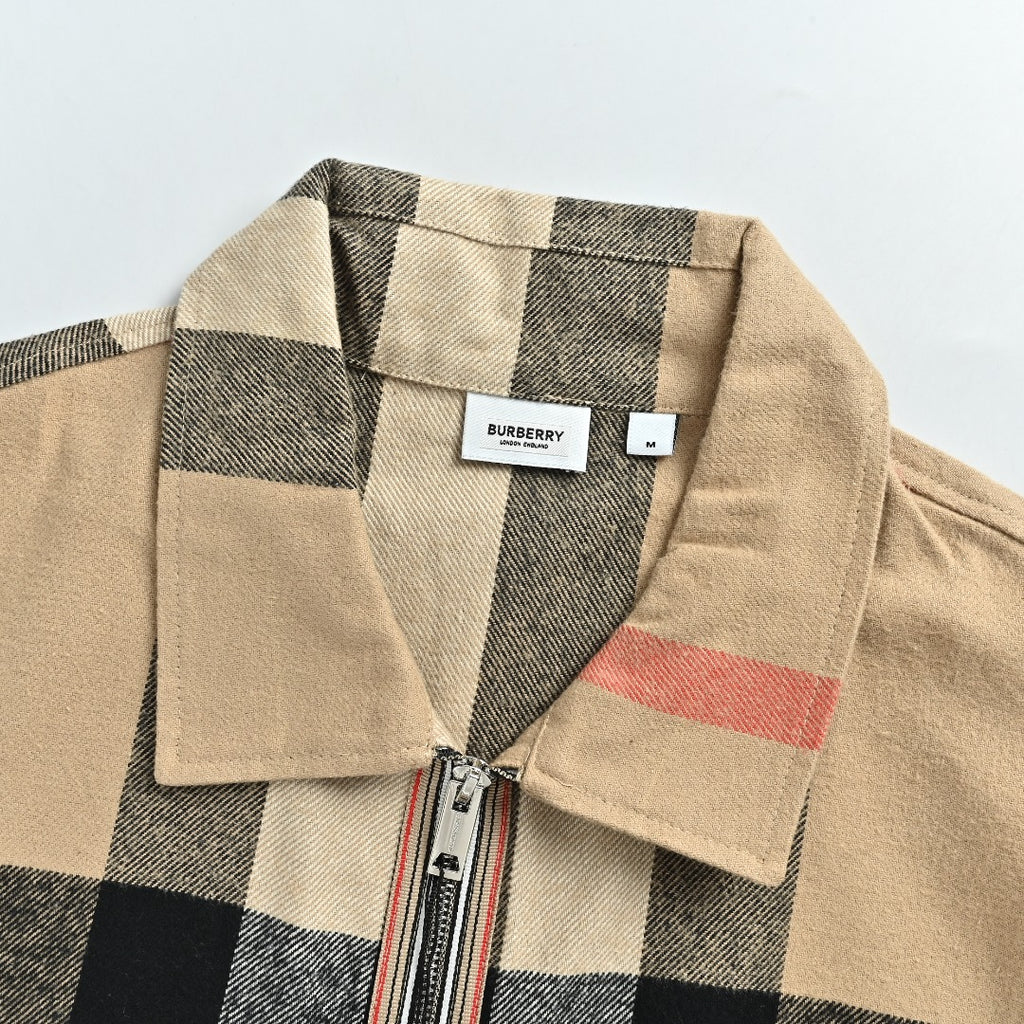 Burberry BBR Large Check Shirt Jacket