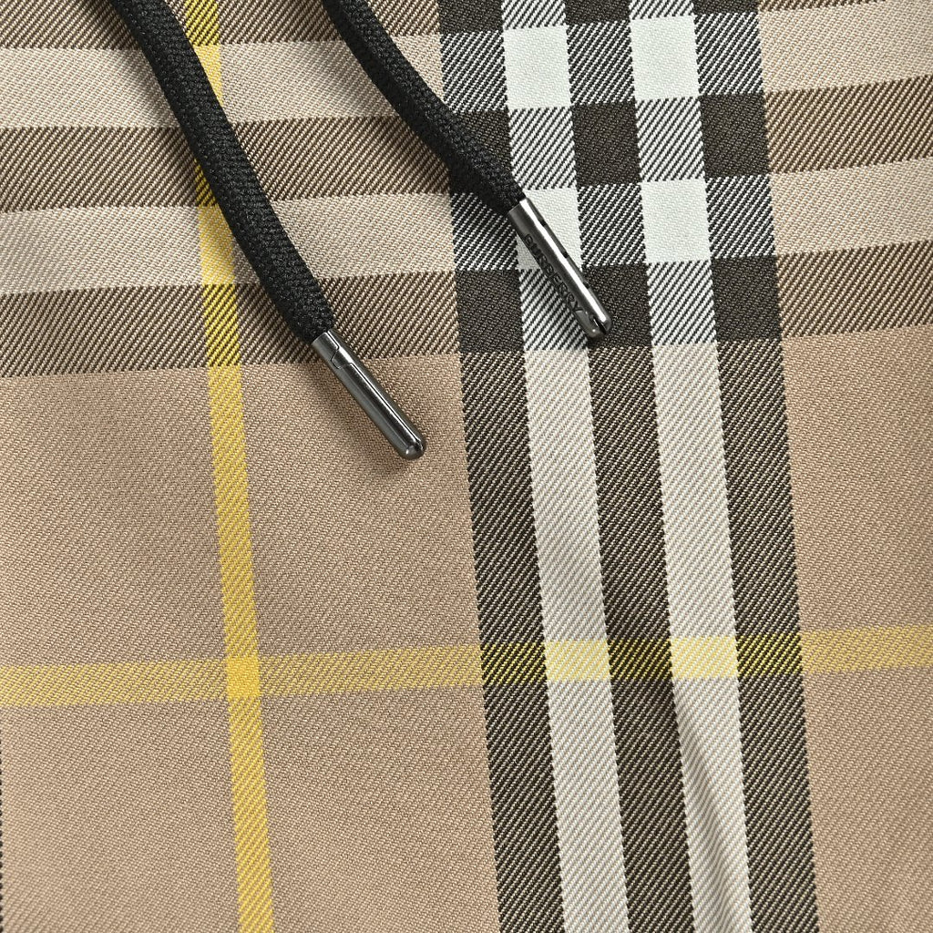 Burberry BBR Large Check Reversible Hooded Windbreaker