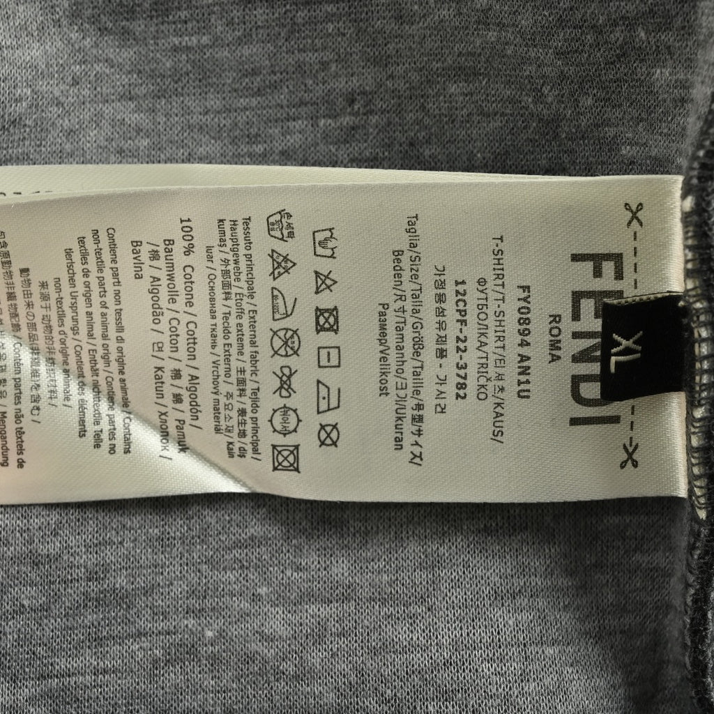 Fendi FD FF Embroidered Hoodie Sweatshirt