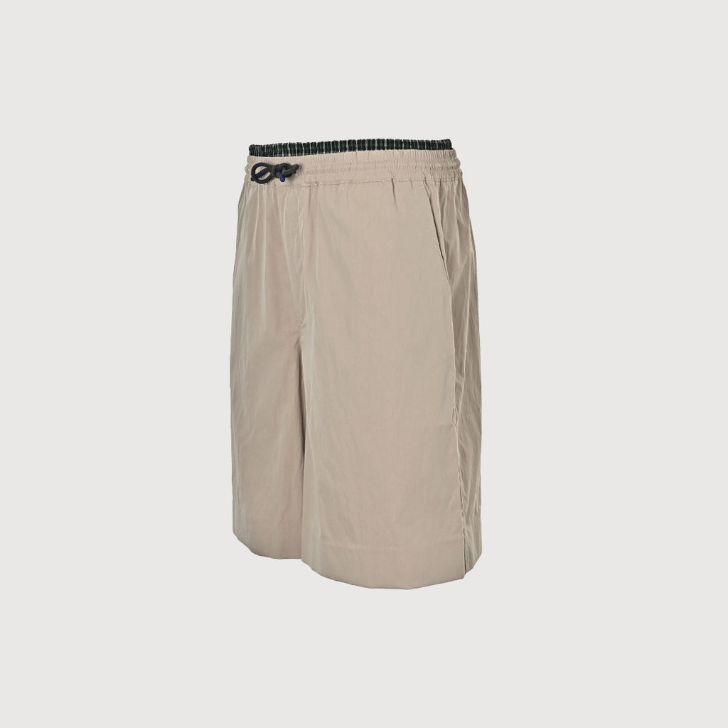 Loewe Two-Tone Embroidered Cotton Twill Shorts