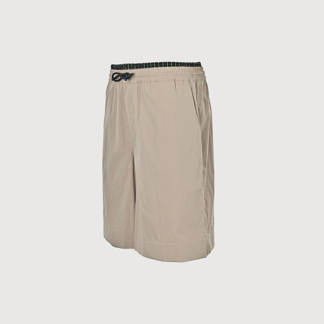 Loewe Two-Tone Embroidered Cotton Twill Shorts