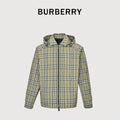 Burberry BBR Iron Label Check Reversible Hooded Jacket