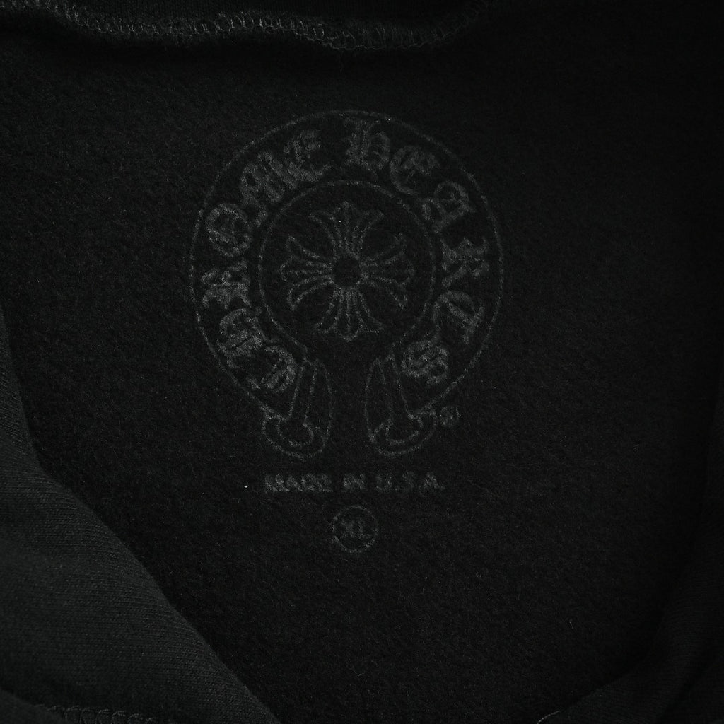 Chrome Hearts CH St. Barth Back Cross Print Hoodie Sweatshirt