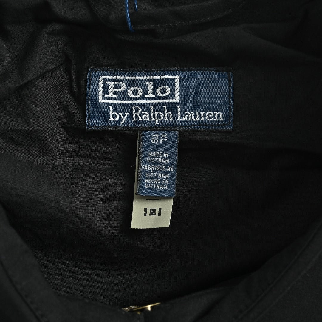 Polo Ralph Lauren RL Poplin Pony Embroidered Stand-Collar Zip Jacket