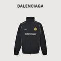 Balenciaga BLCG Cotton Poplin Badge Soccer Track Jacket