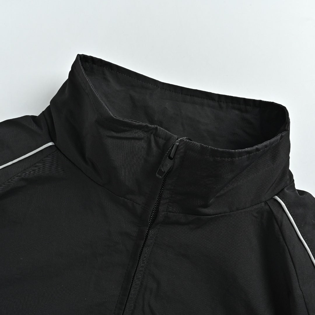 Balenciaga BLCG Cotton Poplin Badge Soccer Track Jacket