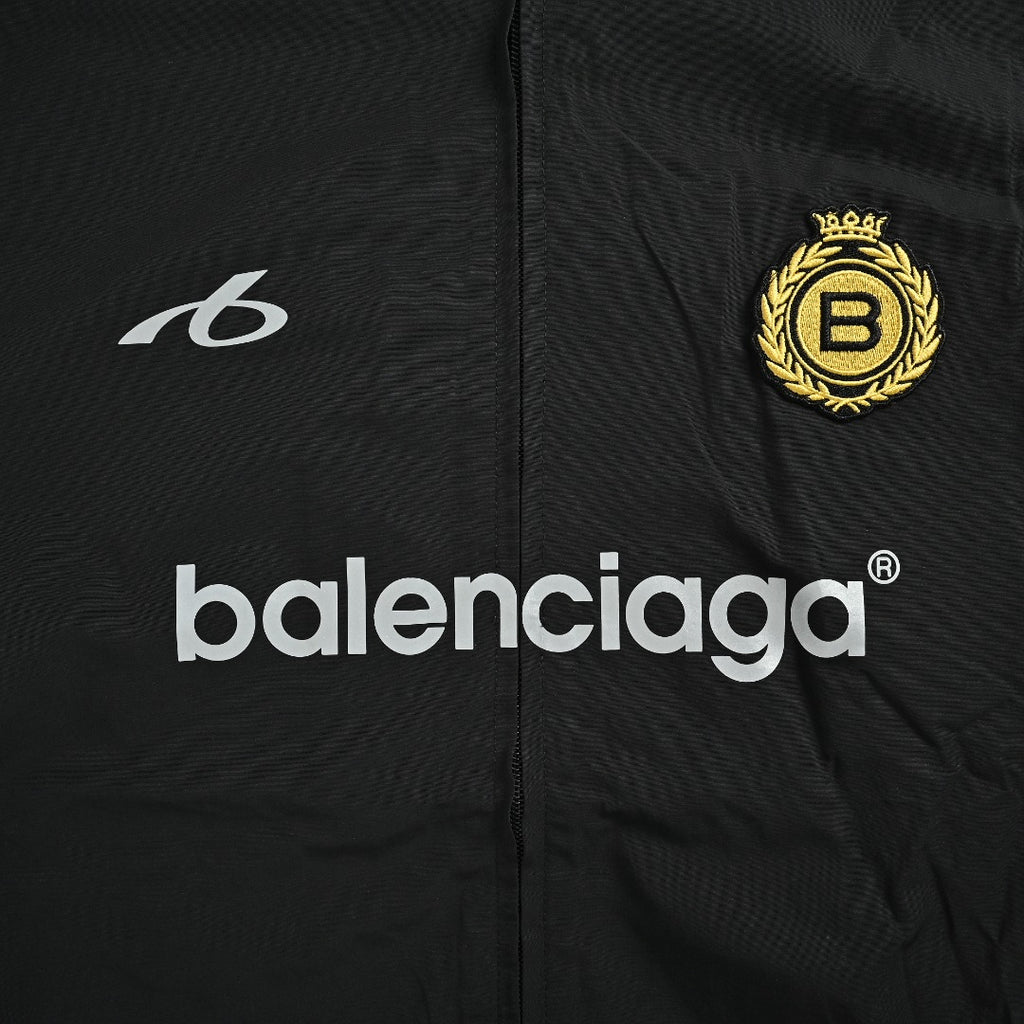 Balenciaga BLCG Cotton Poplin Badge Soccer Track Jacket