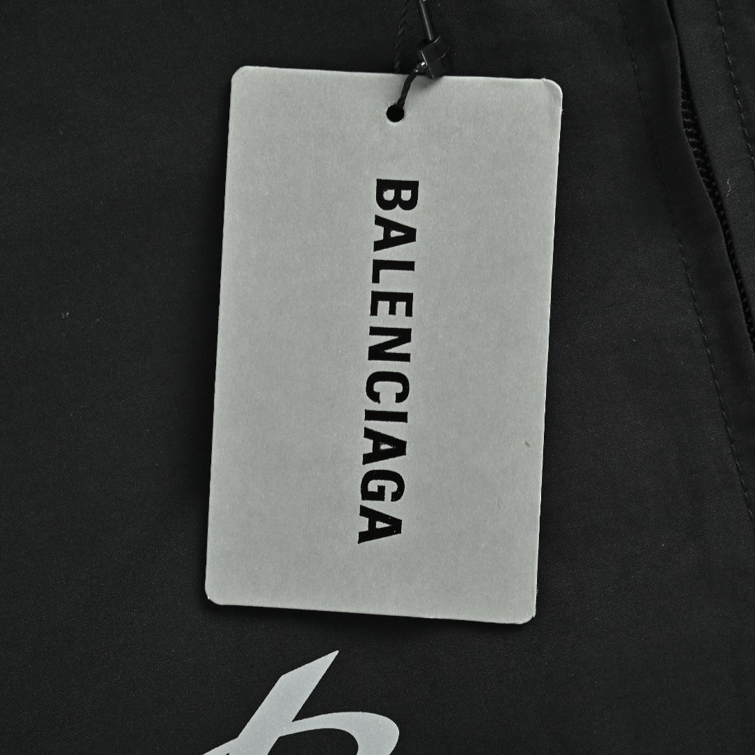 Balenciaga BLCG Cotton Poplin Badge Soccer Track Jacket