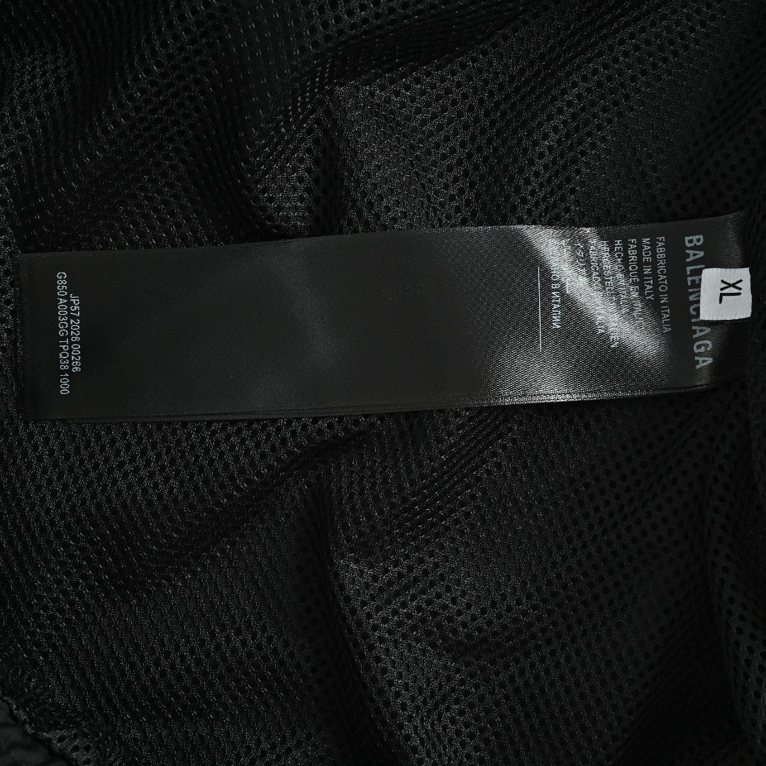 Balenciaga BLCG Cotton Poplin Badge Soccer Track Jacket