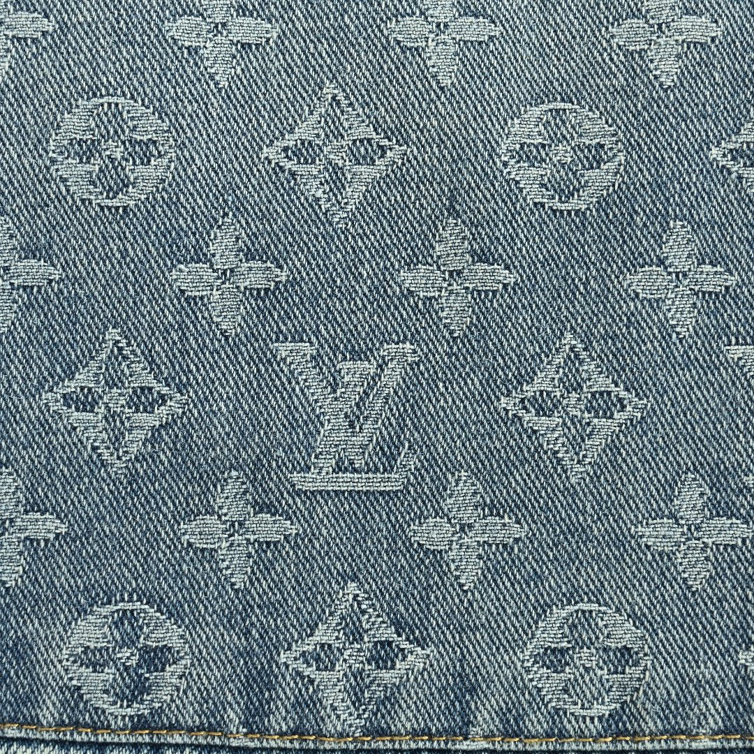 Louis Vuitton LV 26SS Monogram Patchwork Denim Jeans