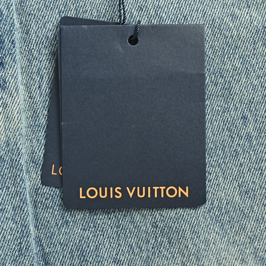 Louis Vuitton LV 26SS Monogram Patchwork Denim Jeans
