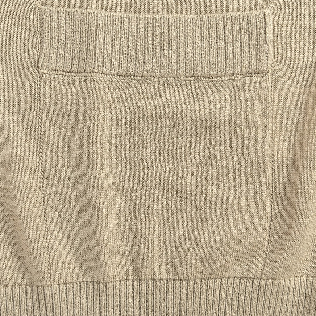 Thom Browne TB 26FW 4-Bar Superfine Wool Cardigan — Camel