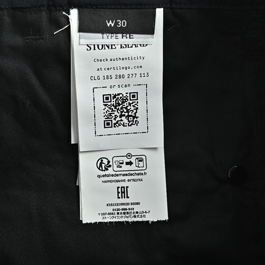 Stone Island Black Badge Casual Trousers