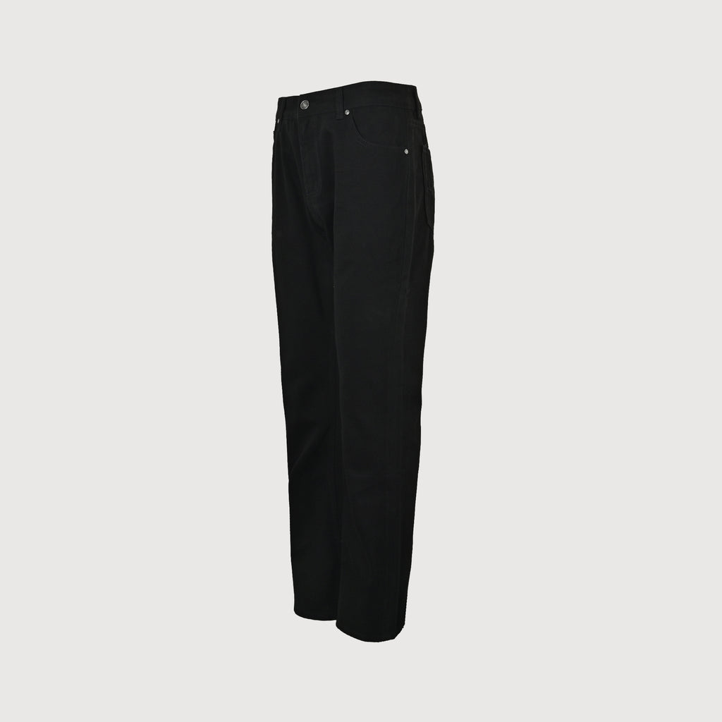 Balenciaga 26SS Micro-Flare Black Denim Jeans