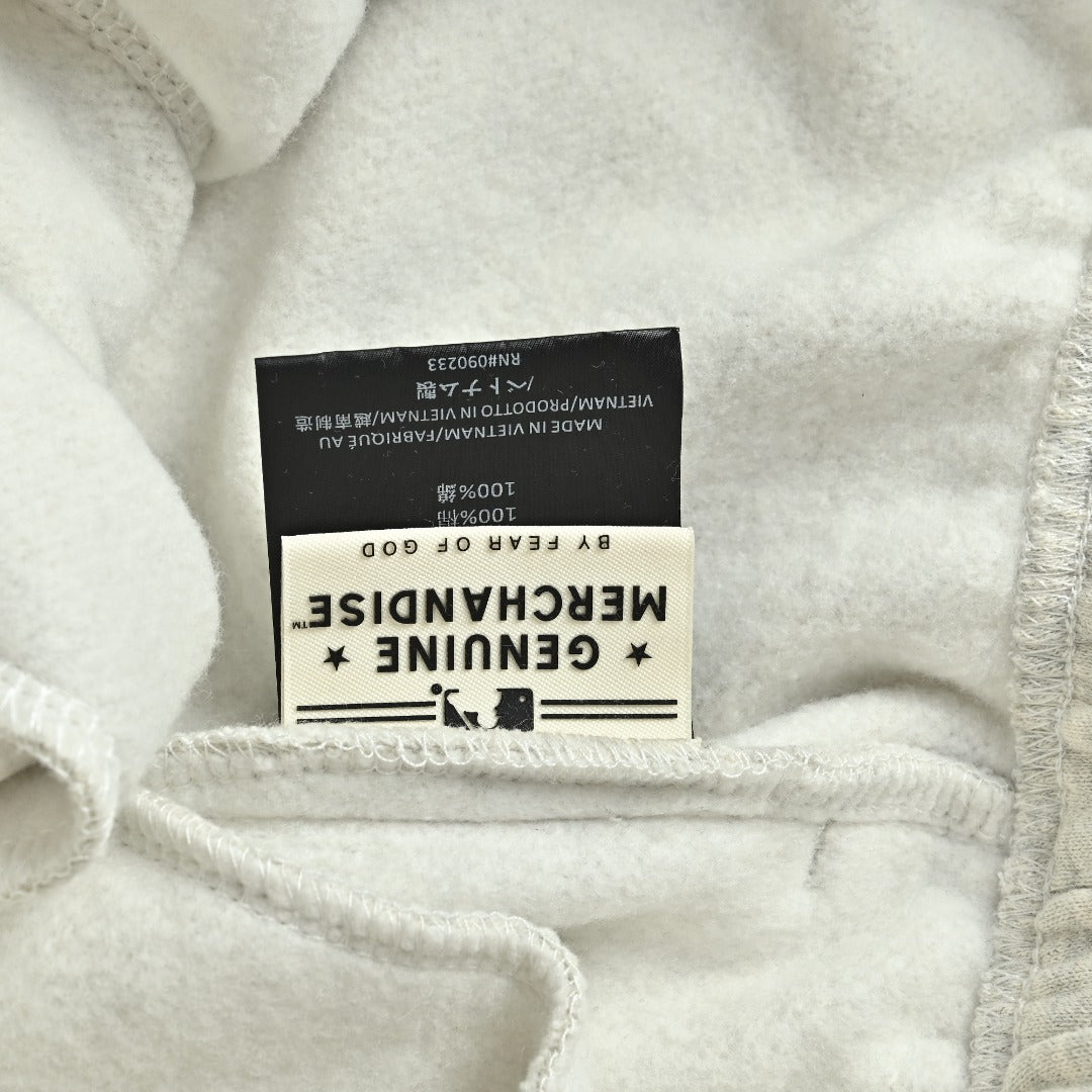 Fear of God FOG x MLB Essentials Letter Logo Sweatpants — Cream