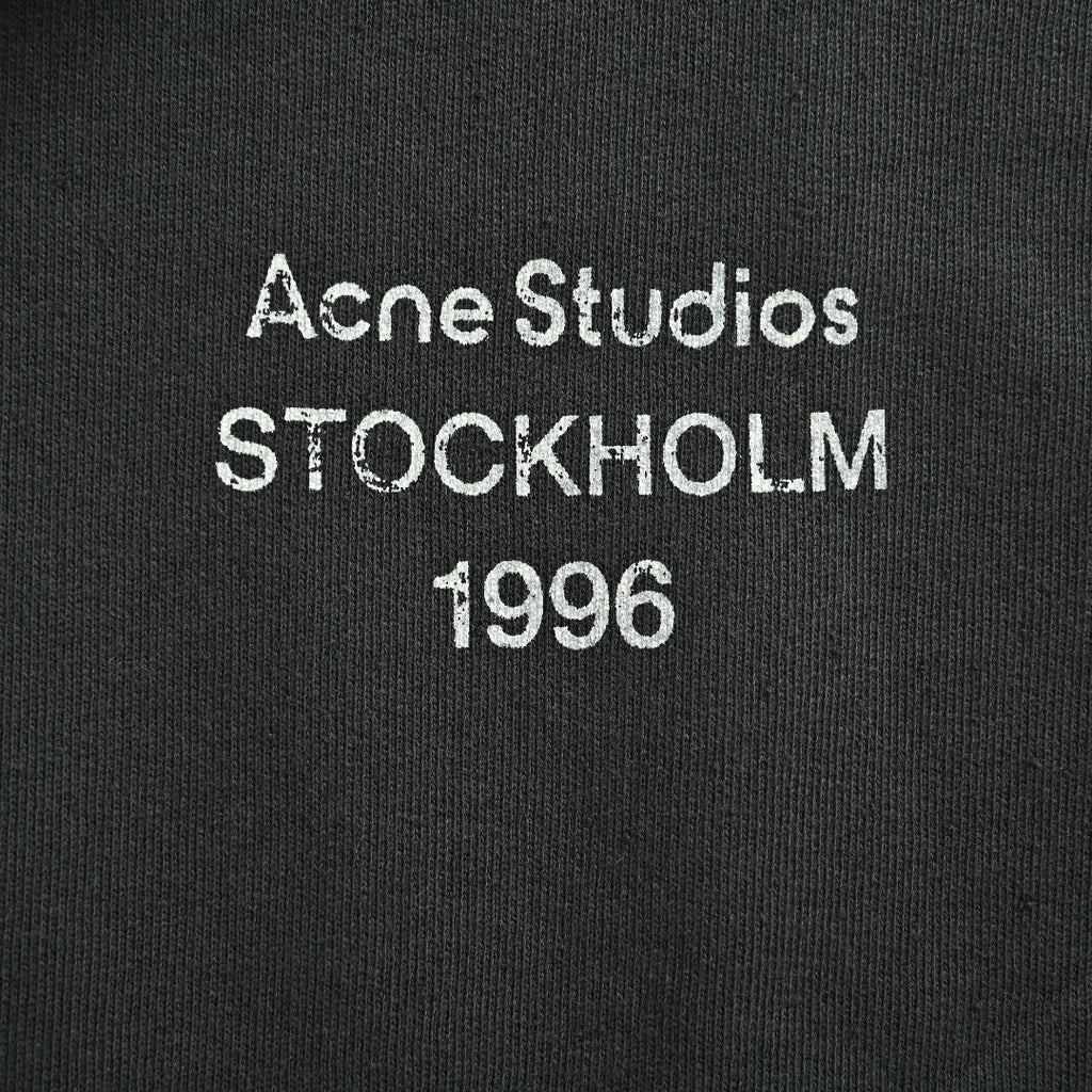 Acne Studios 1996 Washed Vintage Zip Jacket — Black