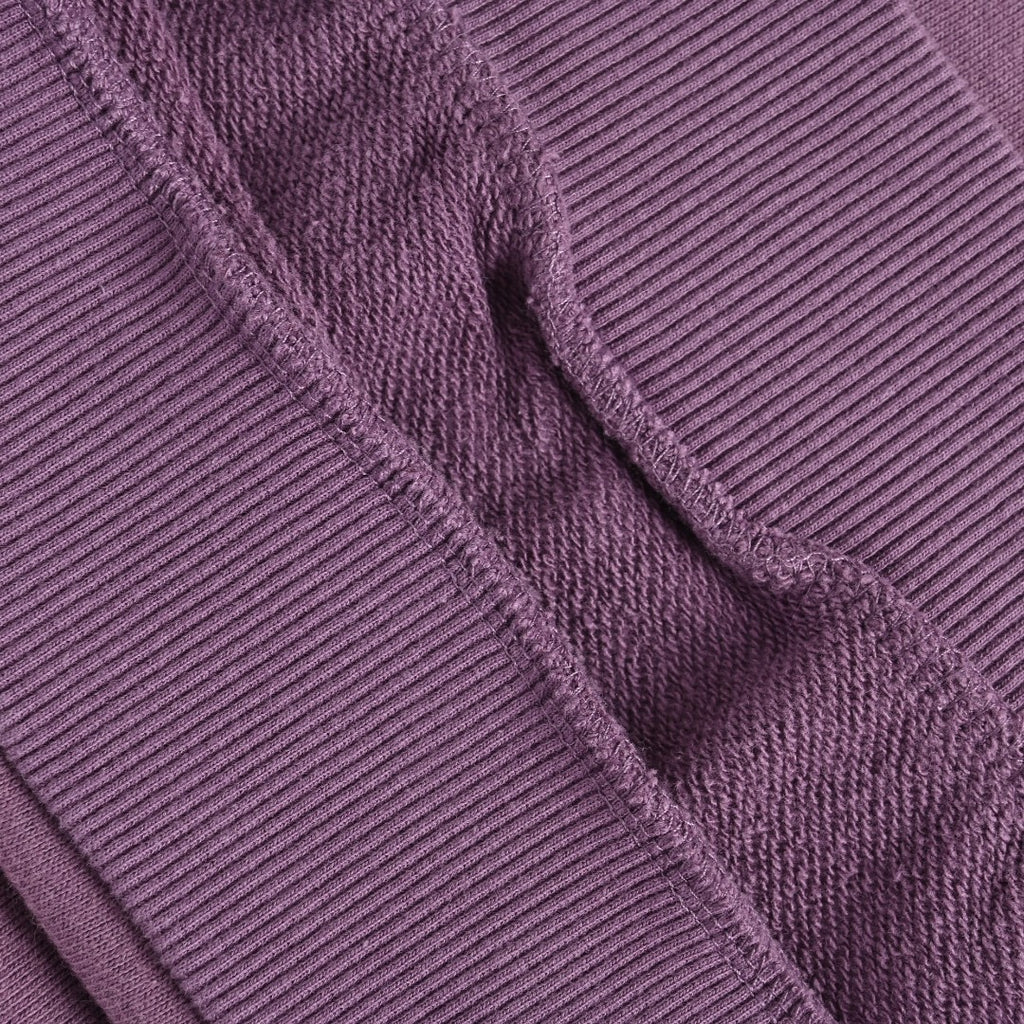 Balenciaga Washed Cola Letter Logo Hoodie — Washed Purple