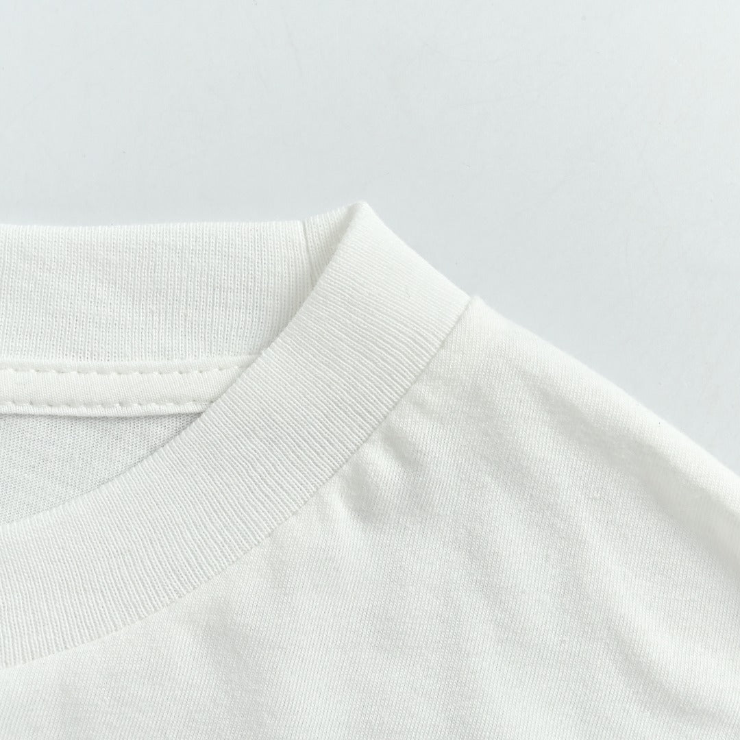 Acne Studios 1996 Limited Edition Distressed Long Sleeve T-Shirt — White