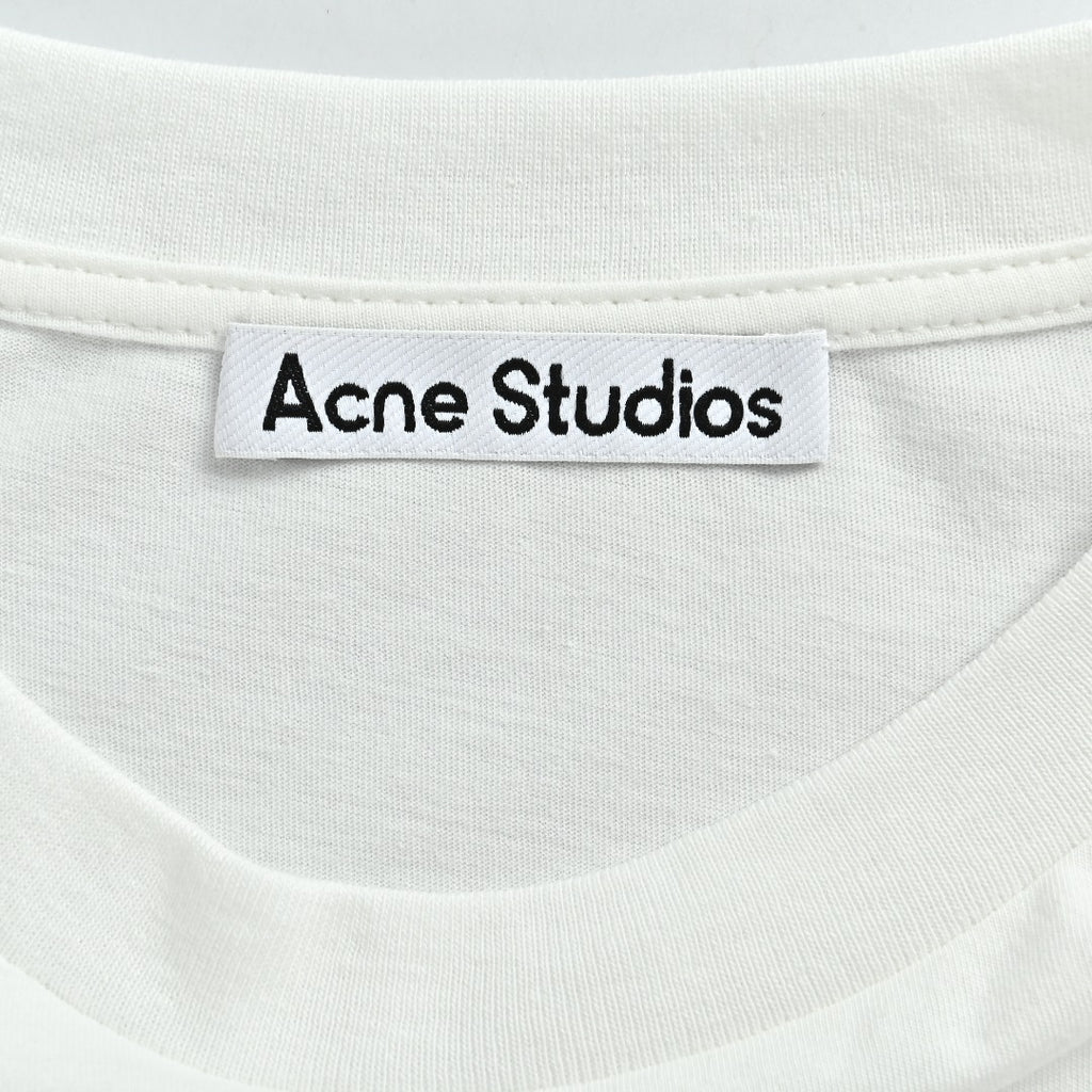 Acne Studios 1996 Limited Edition Distressed Long Sleeve T-Shirt — White