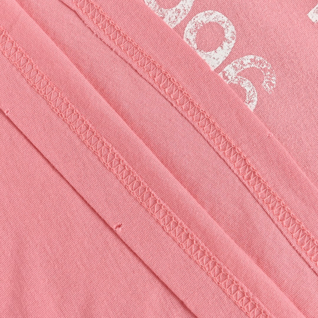 Acne Studios 1996 Limited Edition Distressed Long Sleeve T-Shirt — Pink