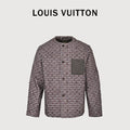 Louis Vuitton LV Monogram Chic Collarless Tweed Jacket