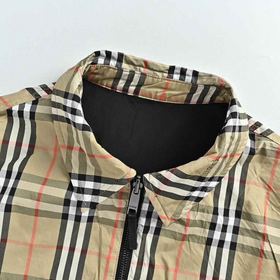 Burberry 26SS Vintage Check Reversible Lapel Jacket