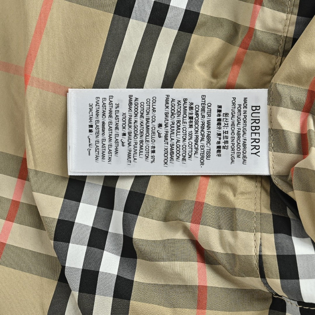 Burberry 26SS Vintage Check Reversible Lapel Jacket
