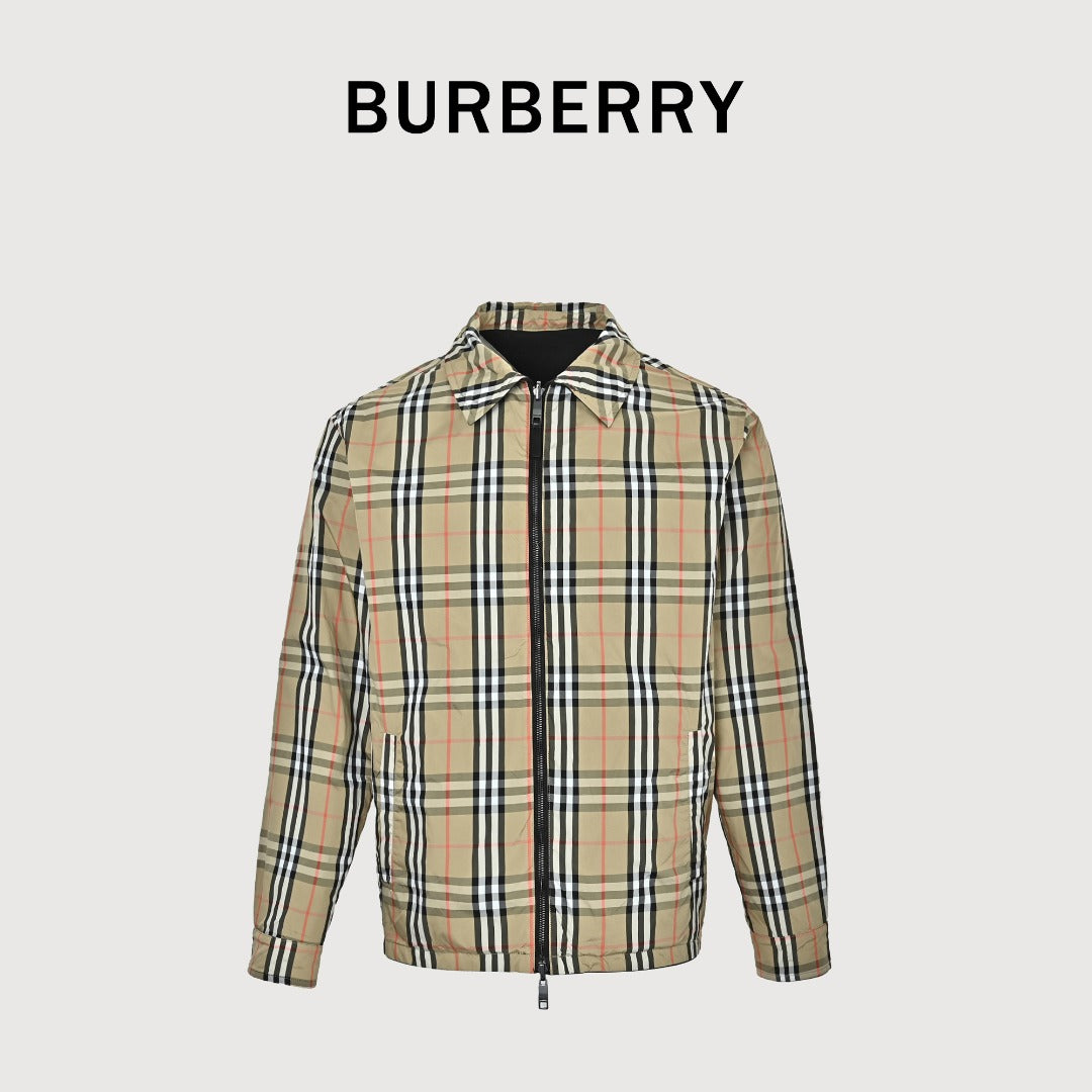 Burberry 26SS Vintage Check Reversible Lapel Jacket