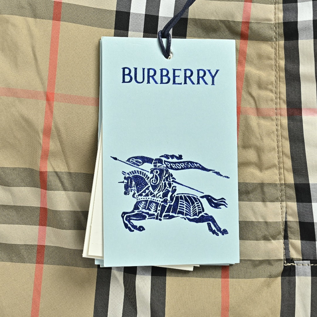 Burberry 26SS Vintage Check Reversible Lapel Jacket