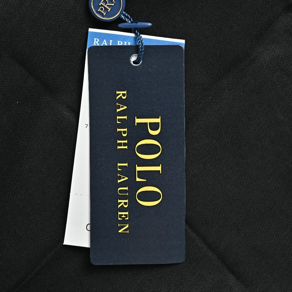 Ralph Lauren Small Polo Pony Embroidered Linen Shirt — Black