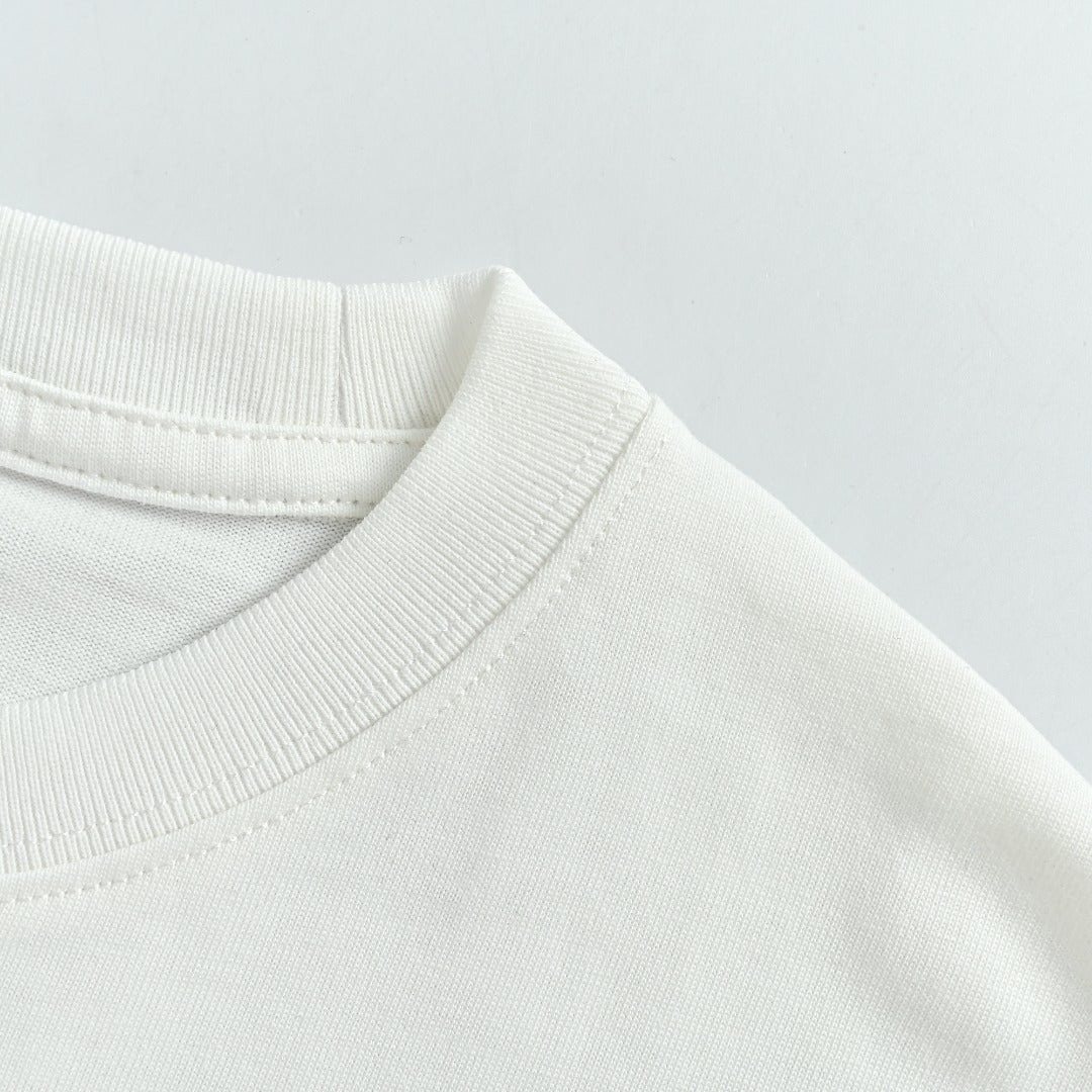 Dior 26SS 'No Dior No Dietrich' Letter Logo Embroidered T-Shirt — White