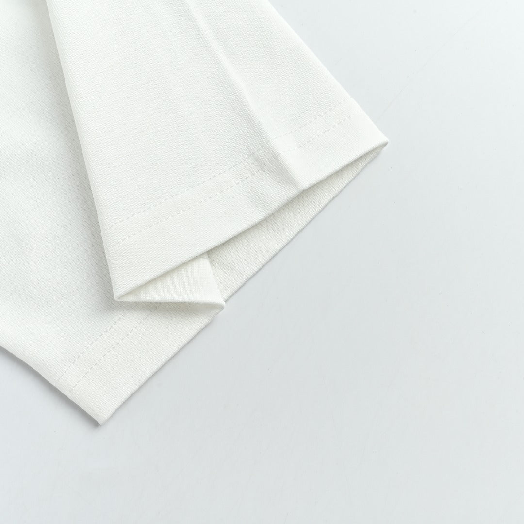 Dior 26SS 'No Dior No Dietrich' Letter Logo Embroidered T-Shirt — White