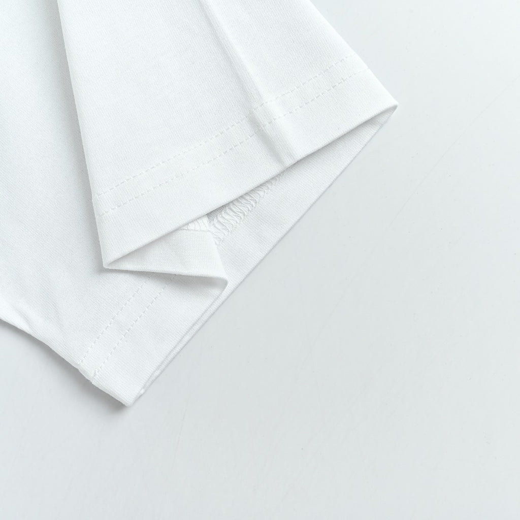Louis Vuitton 26SS Studded Letter Logo T-Shirt — White