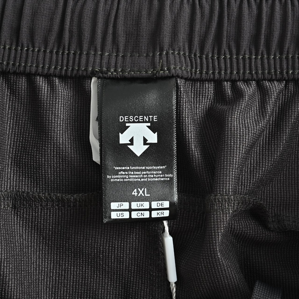 Descente High-Stretch Quick-Dry Trousers — Black