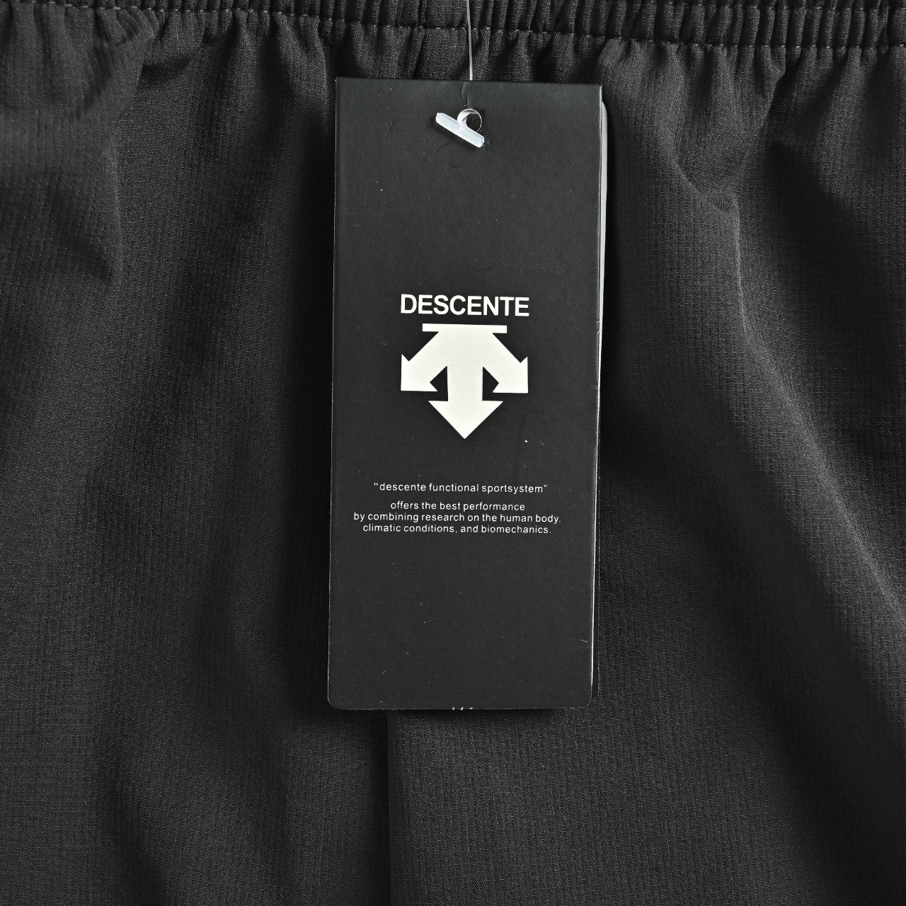 Descente High-Stretch Quick-Dry Trousers — Black