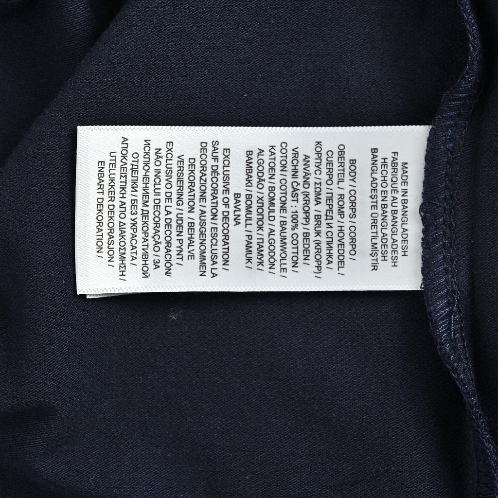 Ralph Lauren RL Small Polo Pony Embroidered Contrast Collar Stretch Mesh Short-Sleeve T-Shirt — Navy