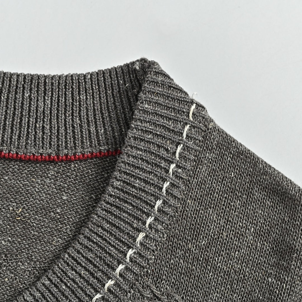 Loro Piana LP Tri-Color Topstitch Ribbed Knit Wave-Texture Linen Short-Sleeve T-Shirt — Olive