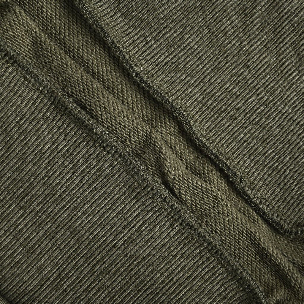 Stone Island Sleeve Badge Logo Hoodie — Olive