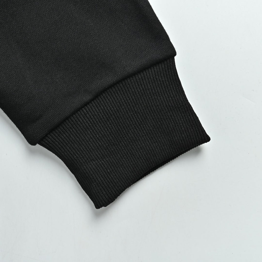 Stone Island Sleeve Badge Logo Hoodie — Black