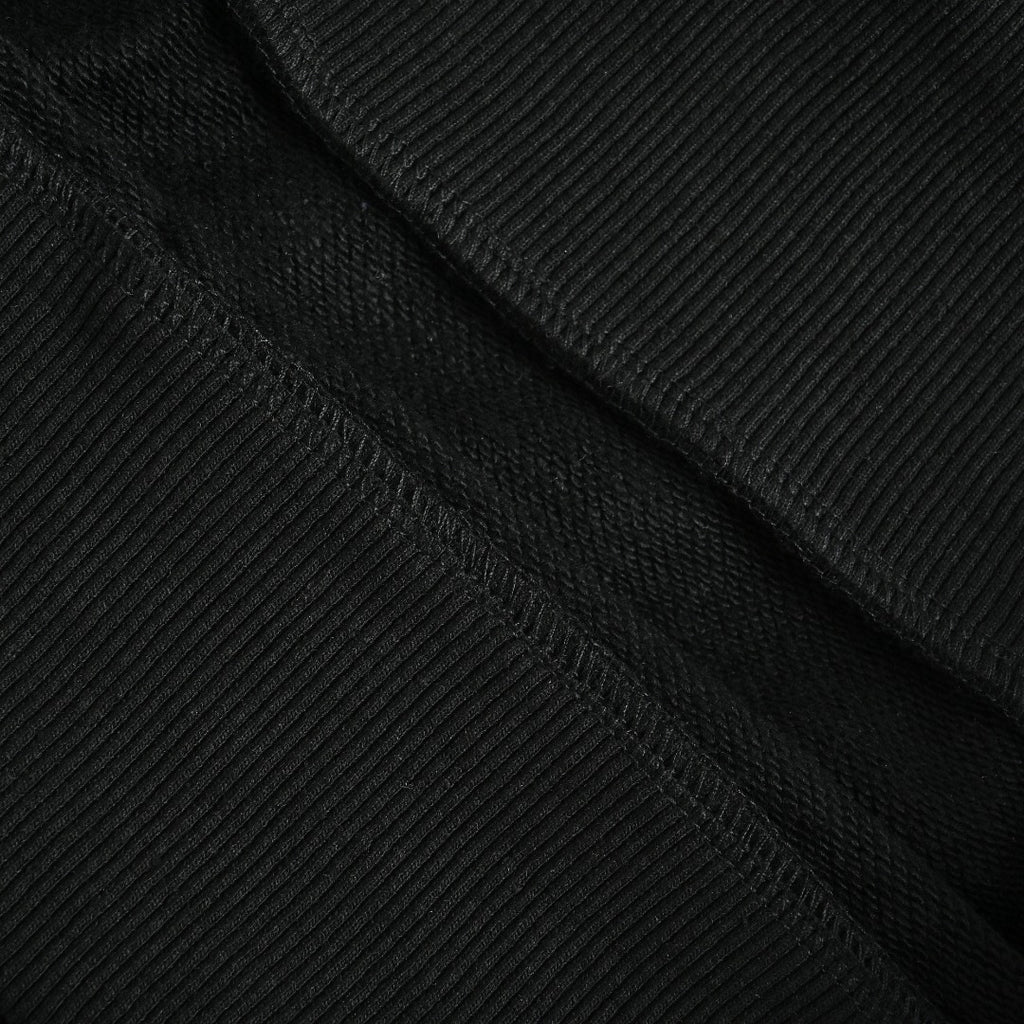Stone Island Sleeve Badge Logo Hoodie — Black