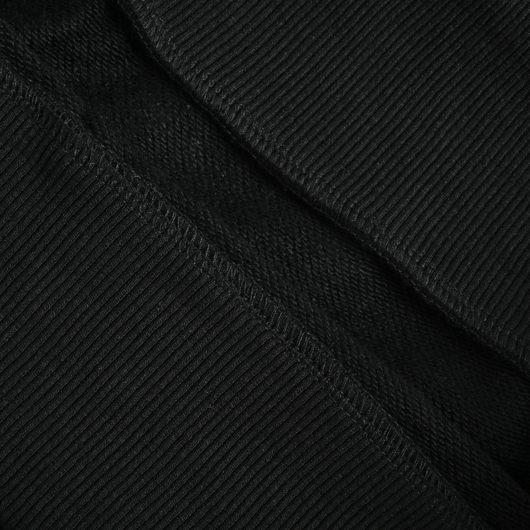 Stone Island Sleeve Badge Logo Hoodie — Black