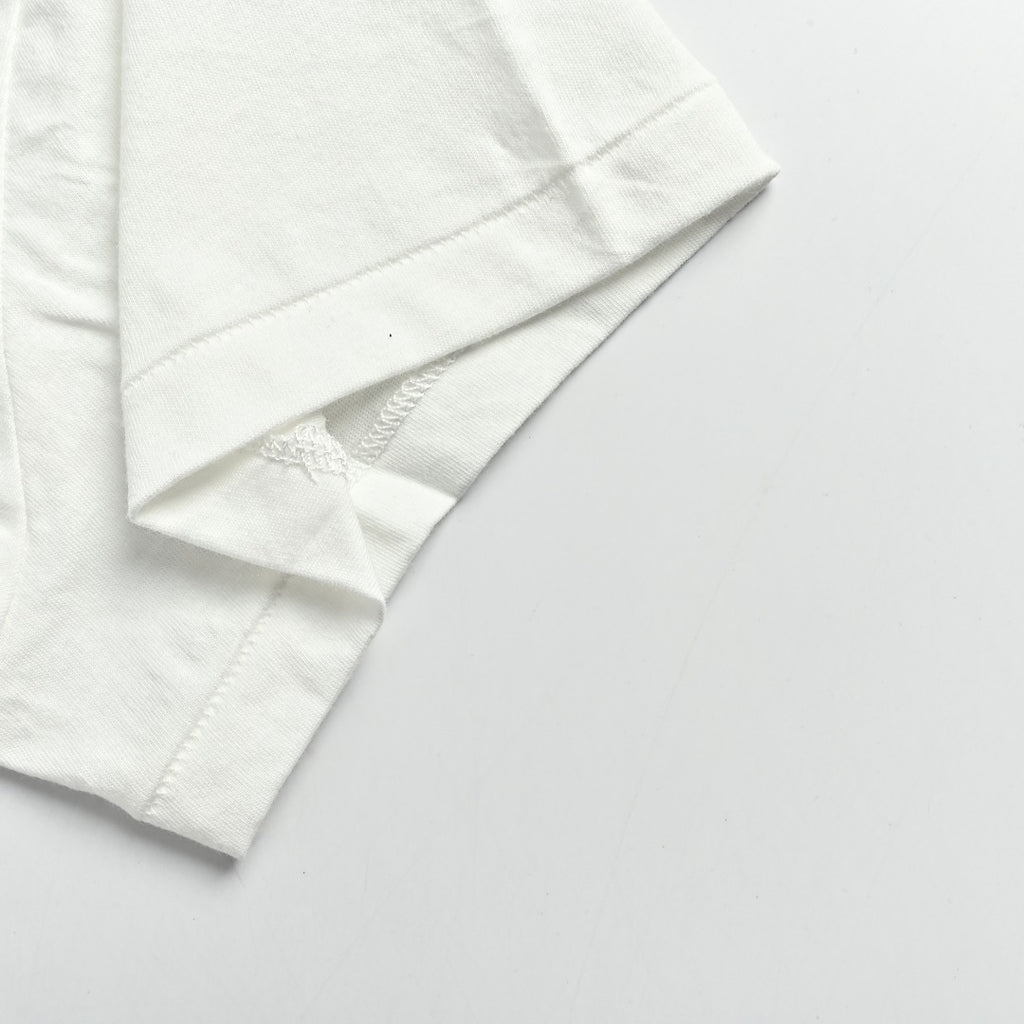 Ralph Lauren V-Neck Polo Pony Embroidered Short-Sleeve T-Shirt — White
