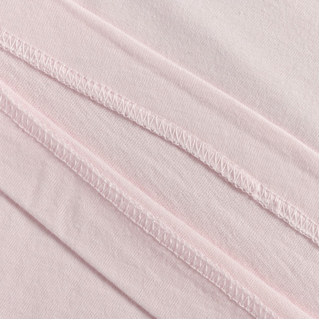 Ralph Lauren V-Neck Polo Pony Embroidered Short-Sleeve T-Shirt — Light Pink