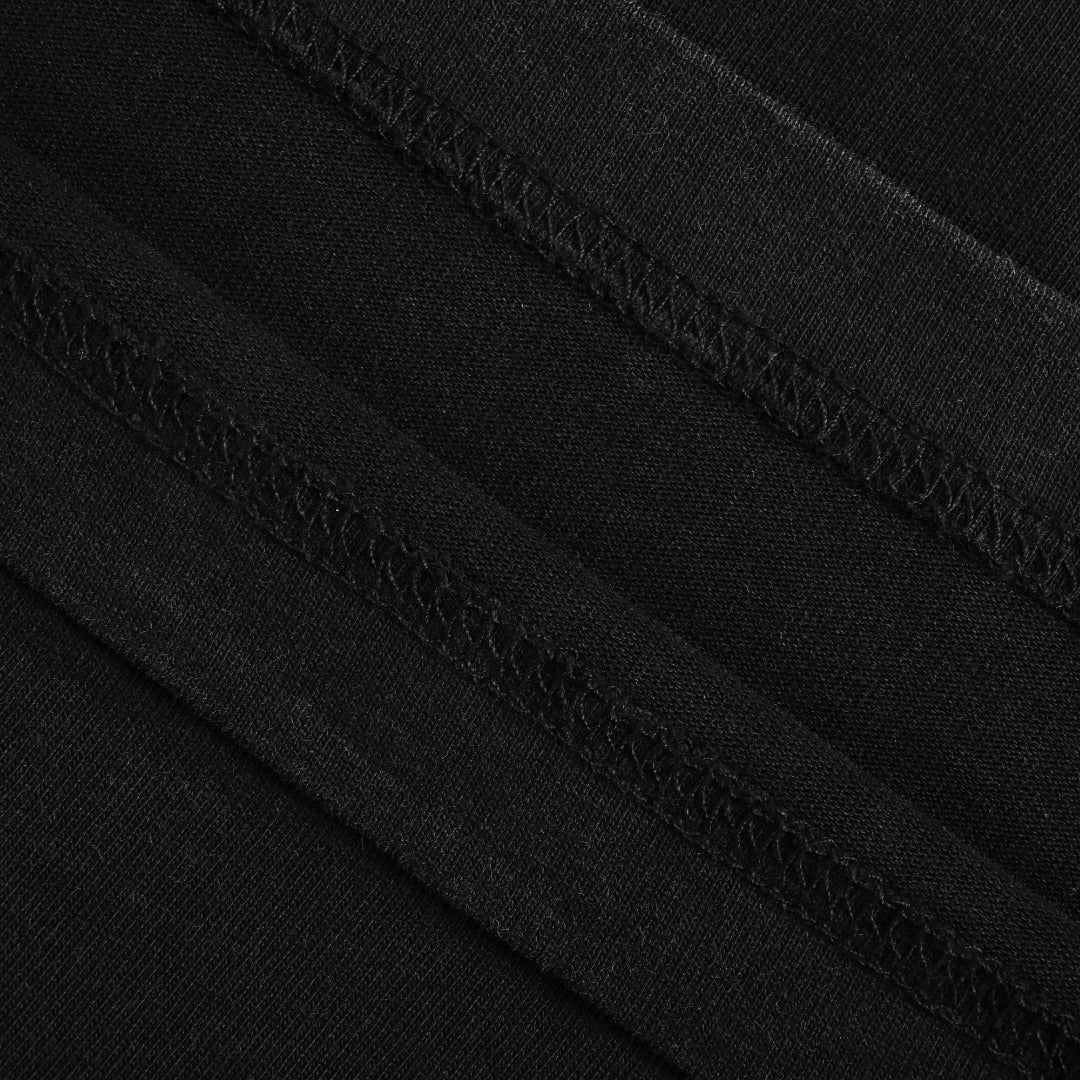 Dior Pocket Leather Label Short-Sleeve T-Shirt — Black