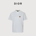 Dior Pocket Leather Label Short-Sleeve T-Shirt