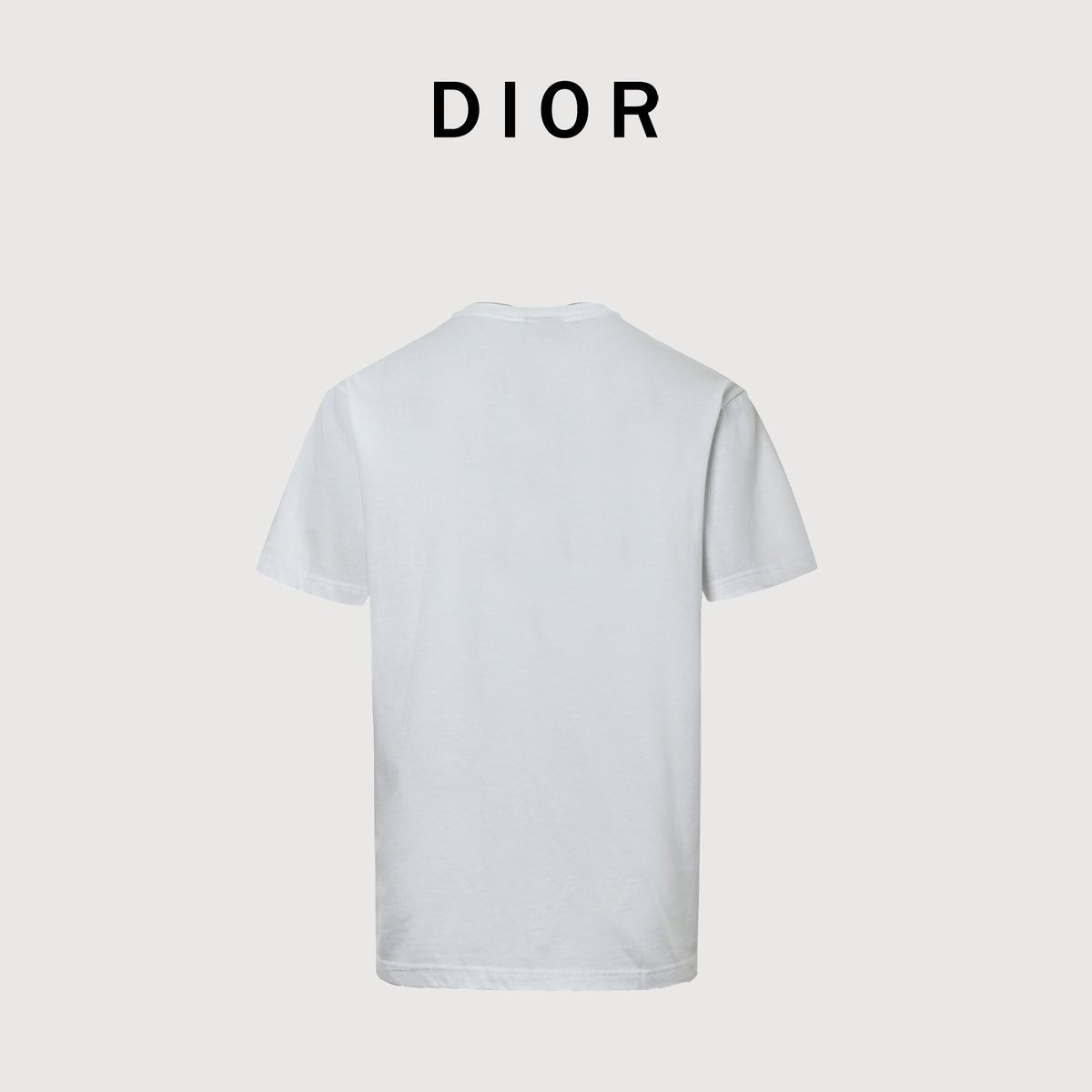 Dior Pocket Leather Label Short-Sleeve T-Shirt
