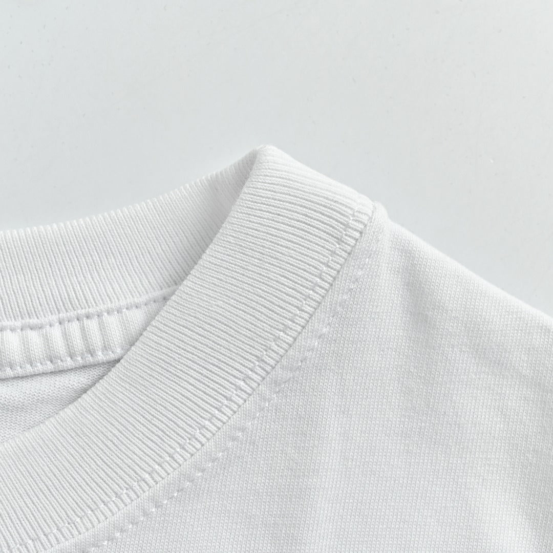 Dior Pocket Leather Label Short-Sleeve T-Shirt